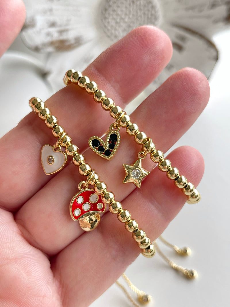 Love Stars / Love Mushroom Bracelet