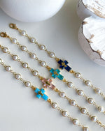 Cross & Pearls Bracelets