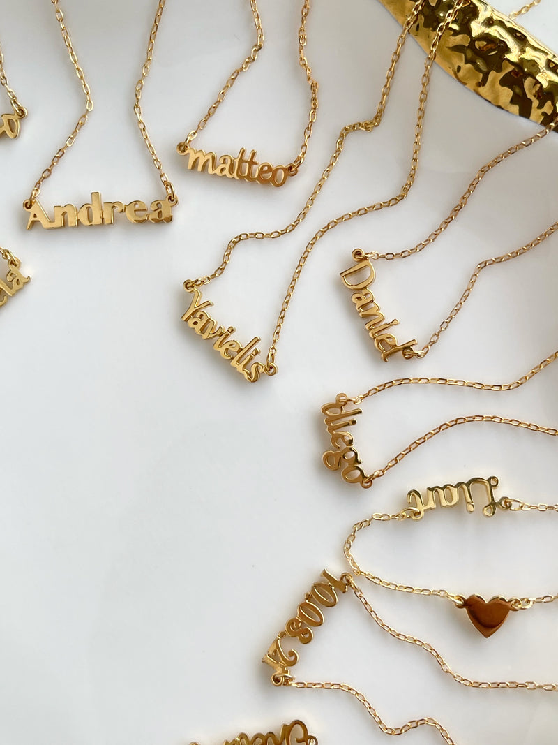 READY to ship Personalized Necklace, ONLY THIS NAMES