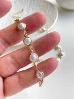 Pearl Button Bracelet