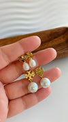 Tory Gold & Pearls Earrings