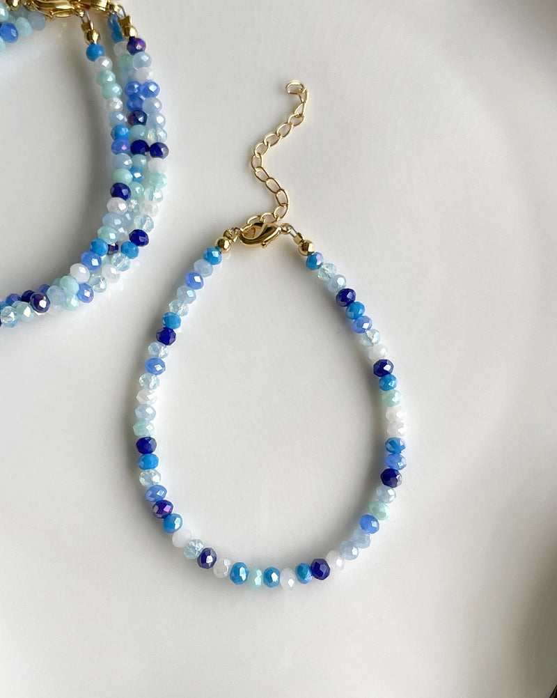 Vivi Blue Shapes Bracelet