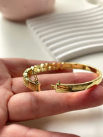 Hearts Open Bangle