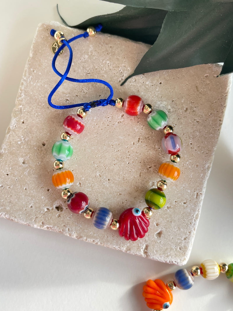 Fiori & Shell Bracelet