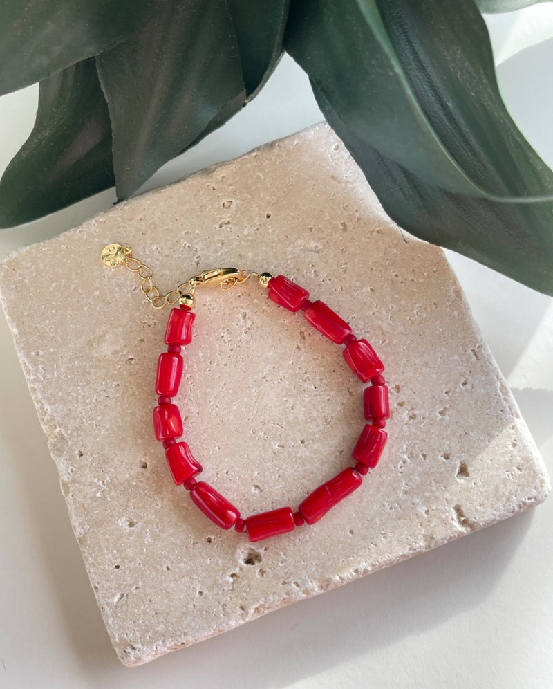 Red Coral Bracelet