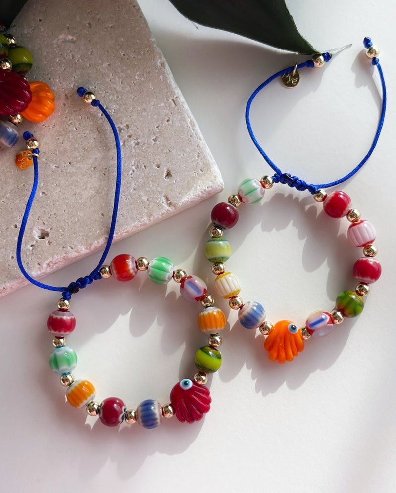 Fiori & Shell Bracelet