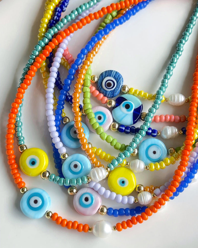 Summer Eye Necklace