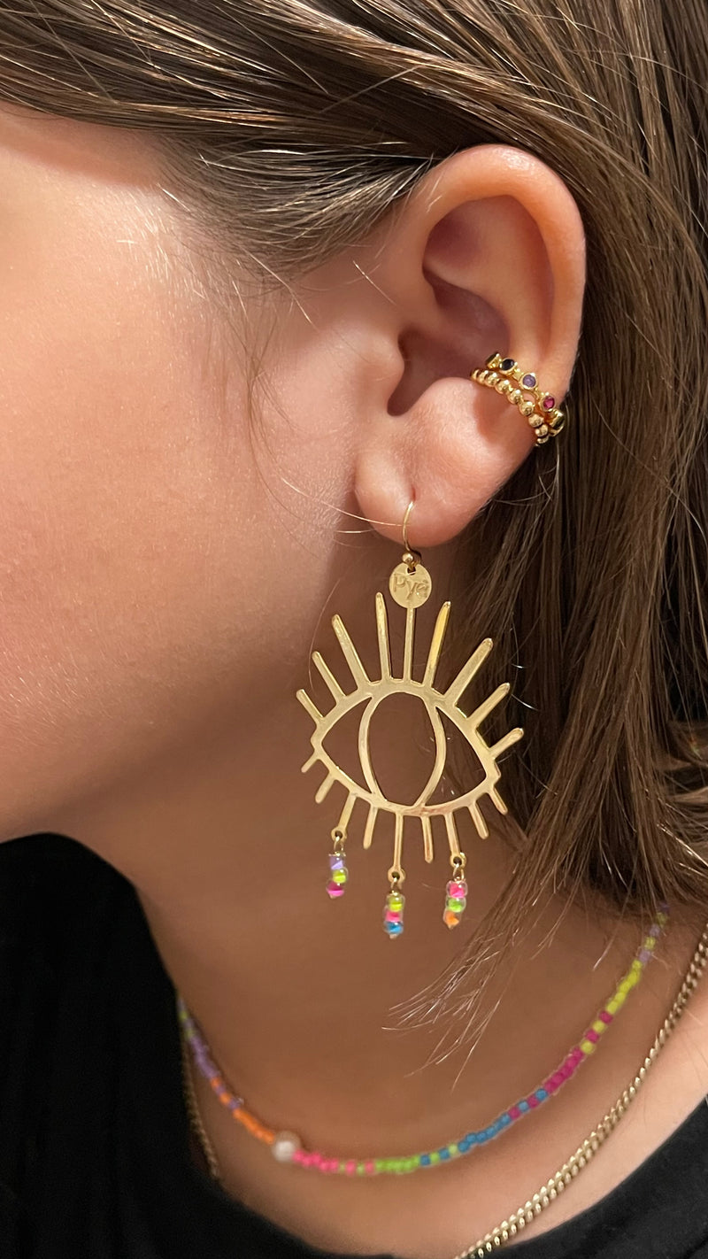 Multi CZ Ear Cuff