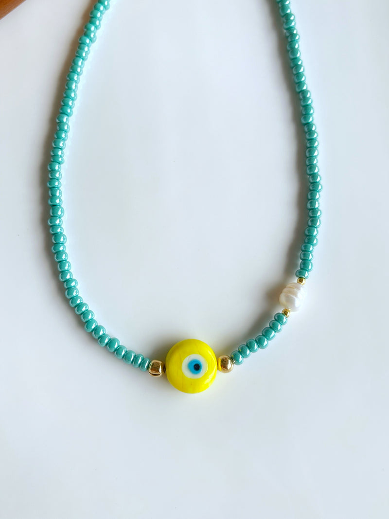 Summer Eye Necklace