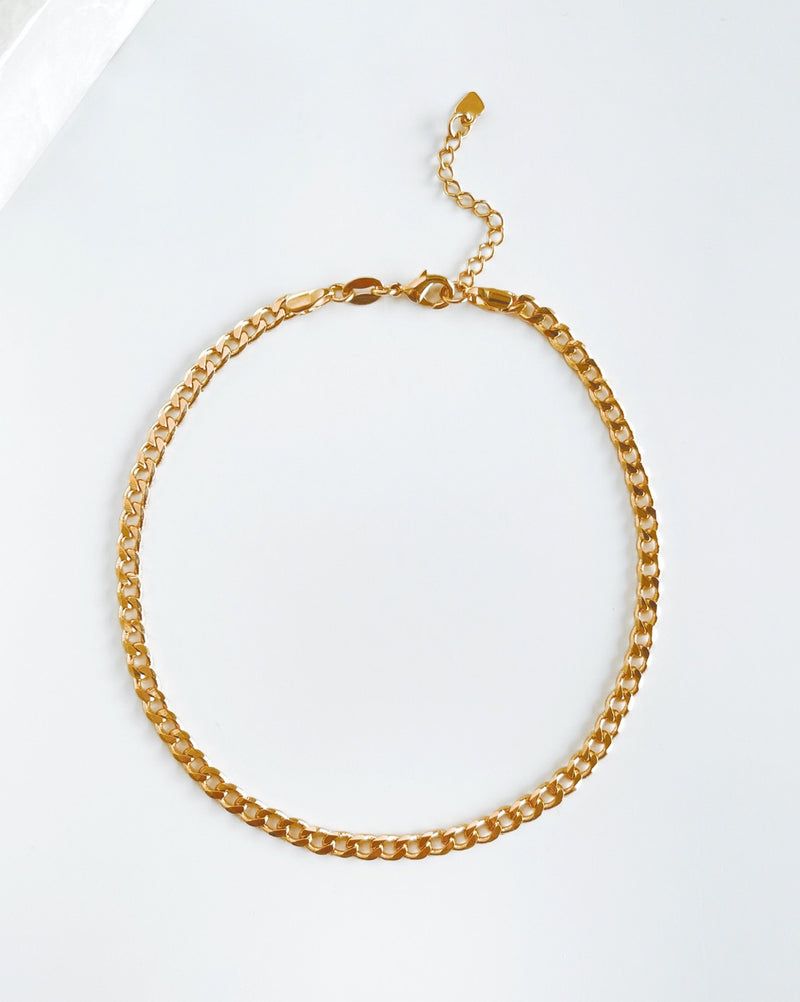 Cuban Link Anklet 4mm