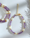 Stars & Amethysts Bracelet