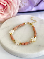 Peach Starlight Bracelet