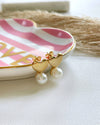 Pearls & Love Earrings