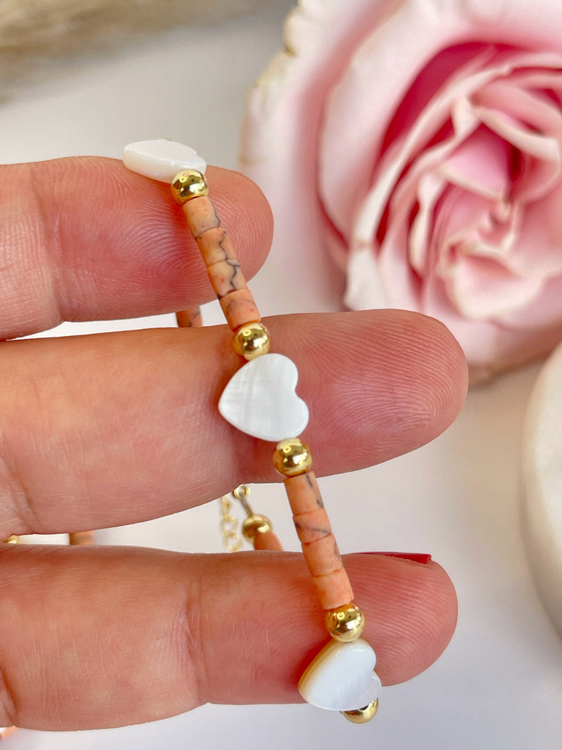 Peach Love Bracelet