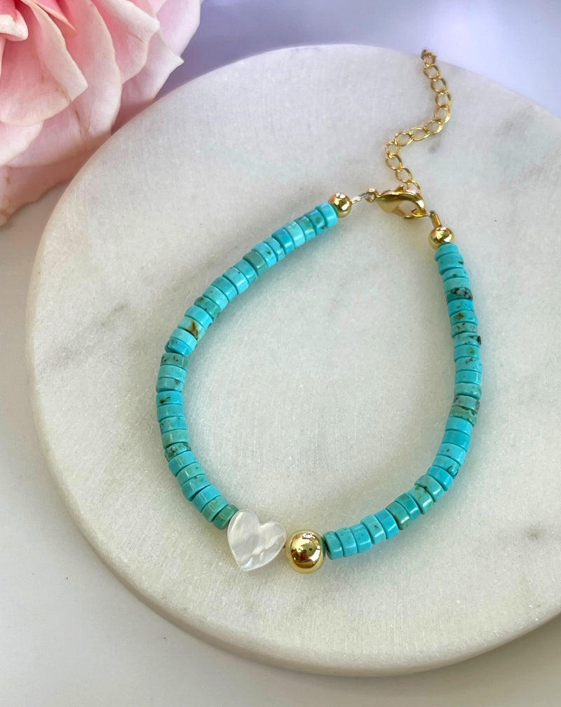 Turquoise Love Bracelet