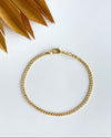 Cuban Link Anklet 3mm