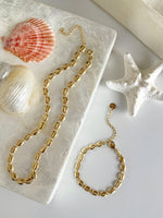 Gold Cowrie Bracelet