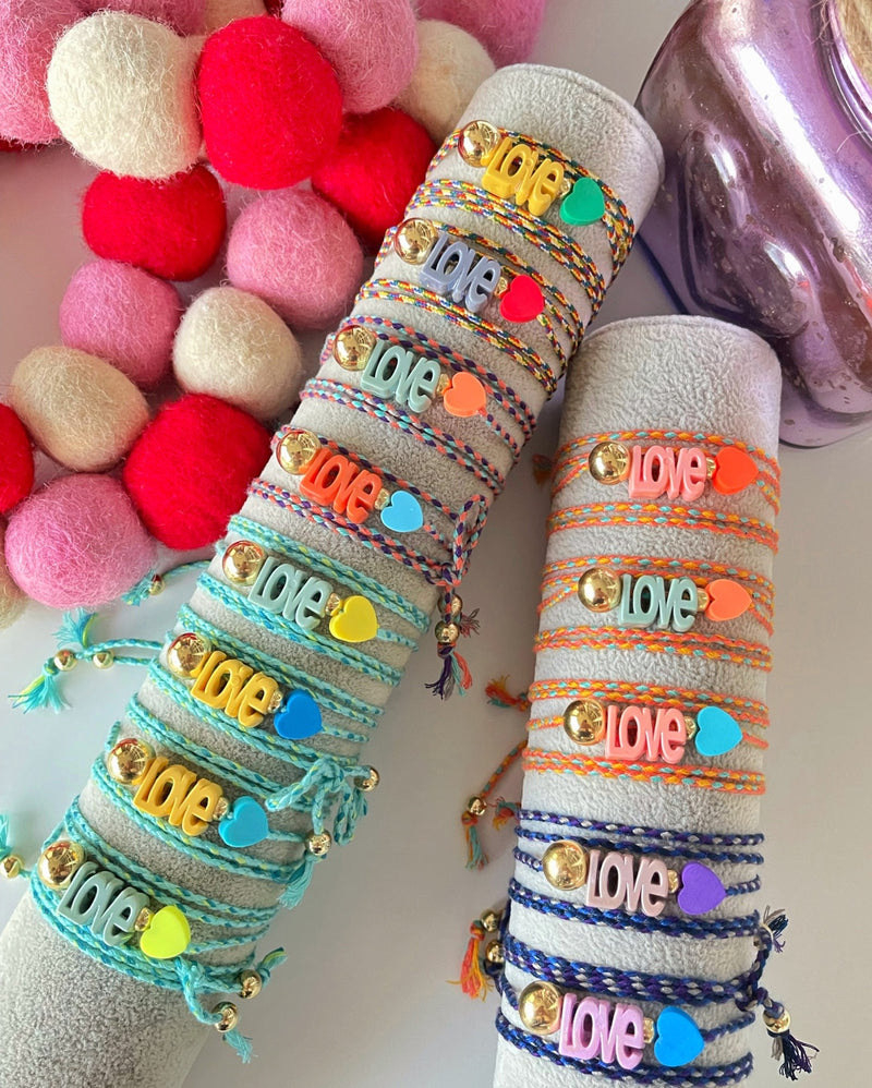 Wrapped Love Bracelets