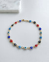 Oval Eyes Colors Anklet