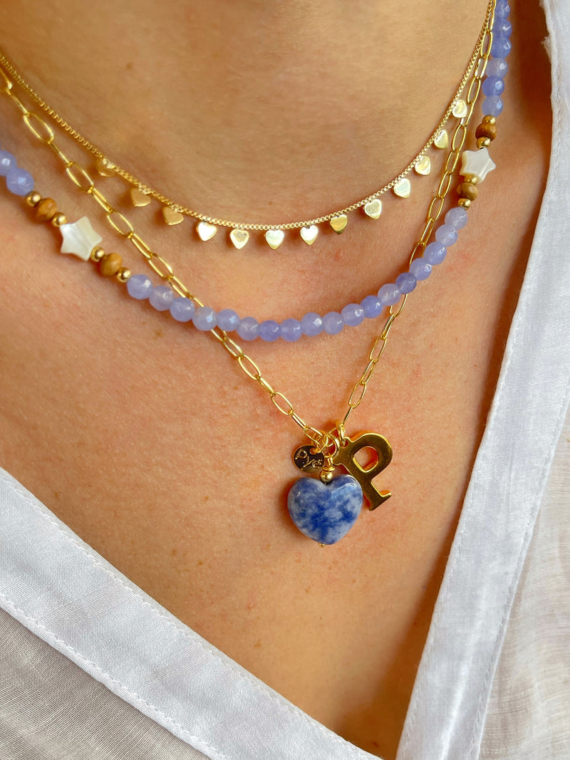 Cornflower Necklace