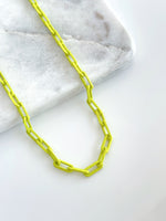 Paper Clip Colored Chains