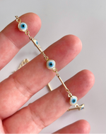 Evil Eye Round Anklet