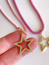 Star with Colored Chain