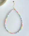 Rainbow Pearls Choker