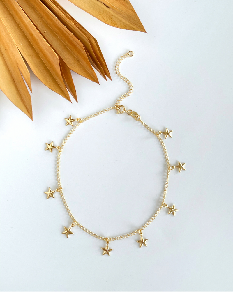 Stars Anklet