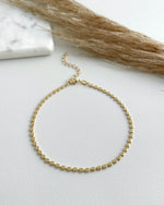 Flat Bead Anklet