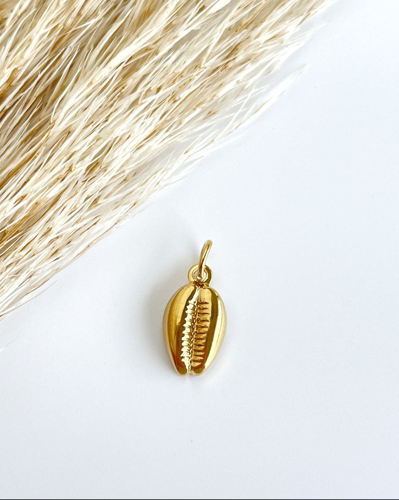 Cowrie Stainless Steel Charm