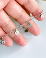 Silver Coins Anklet