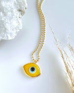 Yellow Eye with Chain