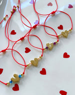 Heart & Swarovski Cords