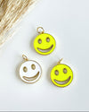 Smiley Face Enamel Charm
