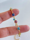 Evil Eye Multi Anklet