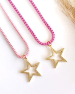 Star with Colored Chain