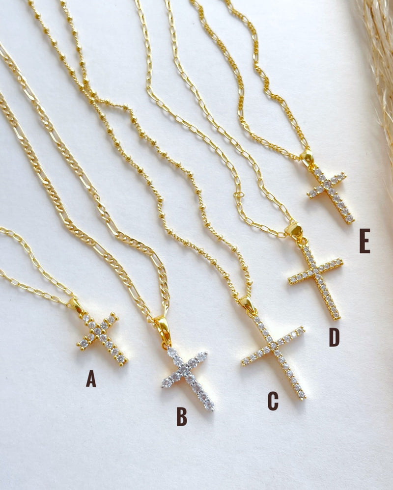 Variety of Crosses Necklaces