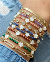 Stars & Malachites Bracelet