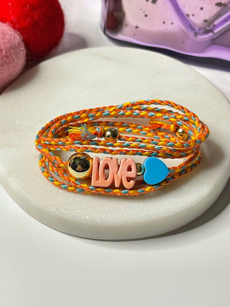 Wrapped Love Bracelets